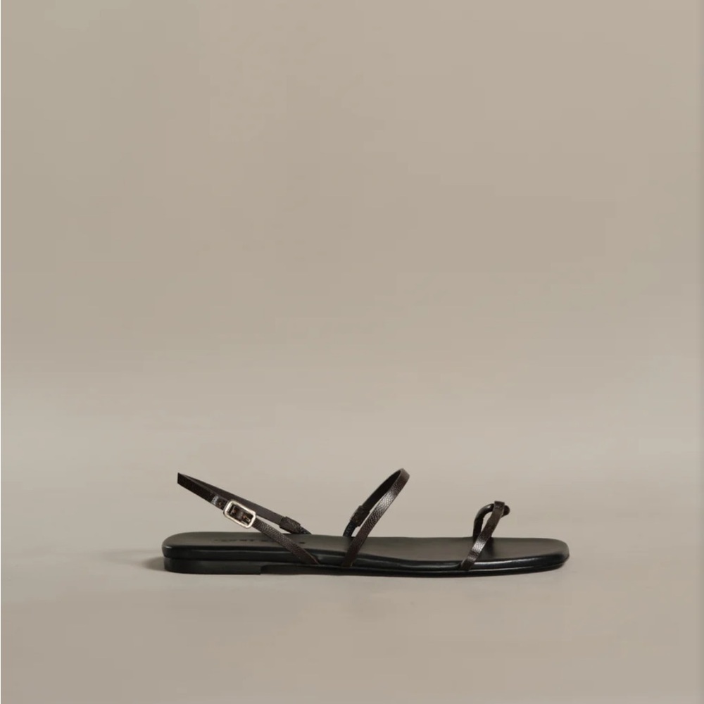 JENNI KAYNE Romy Sandal in Chocolate - 37